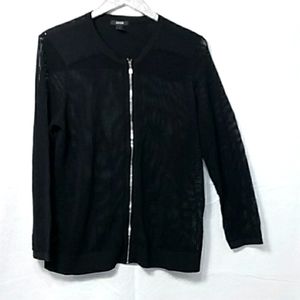 Alfani Women's open knit cardigan size XL full zip